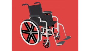 車椅子のイラスト